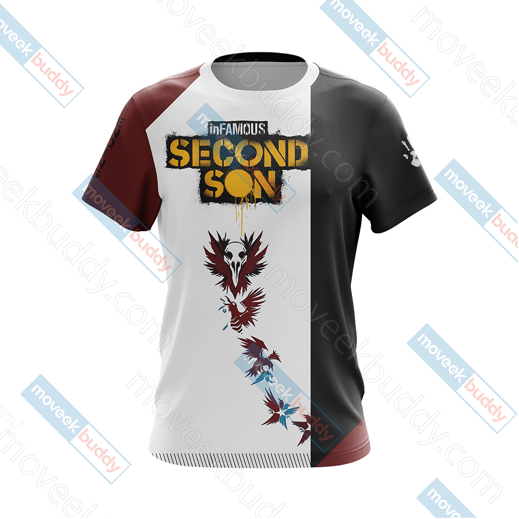 Infamous: Second Son - Ending Symbol Unisex 3D T-shirt   