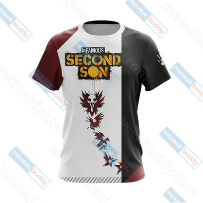 Infamous: Second Son - Ending Symbol Unisex 3D T-shirt   