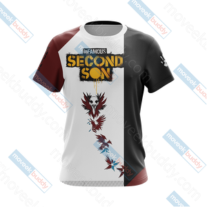 Infamous: Second Son - Ending Symbol Unisex 3D T-shirt   