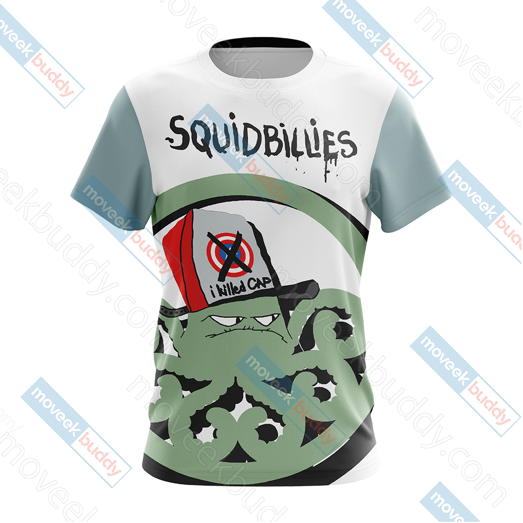 Squidbillies Unisex 3D T-shirt   