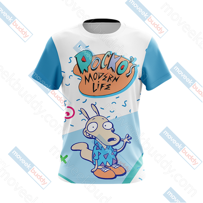 Rocko's Modern Life Unisex 3D T-shirt   