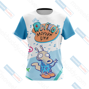 Rocko's Modern Life Unisex 3D T-shirt   