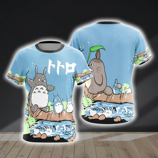 Totoro Unisex 3D T-shirt   