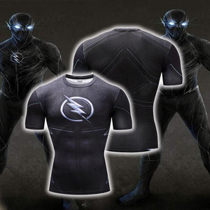 The Black Flash Cosplay Short Sleeve Compression T-shirt US/EU XXS  