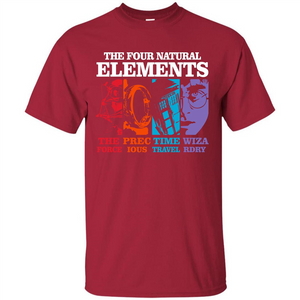 Movie T-shirt The Four Natural Elements T-shirt Cardinal S 