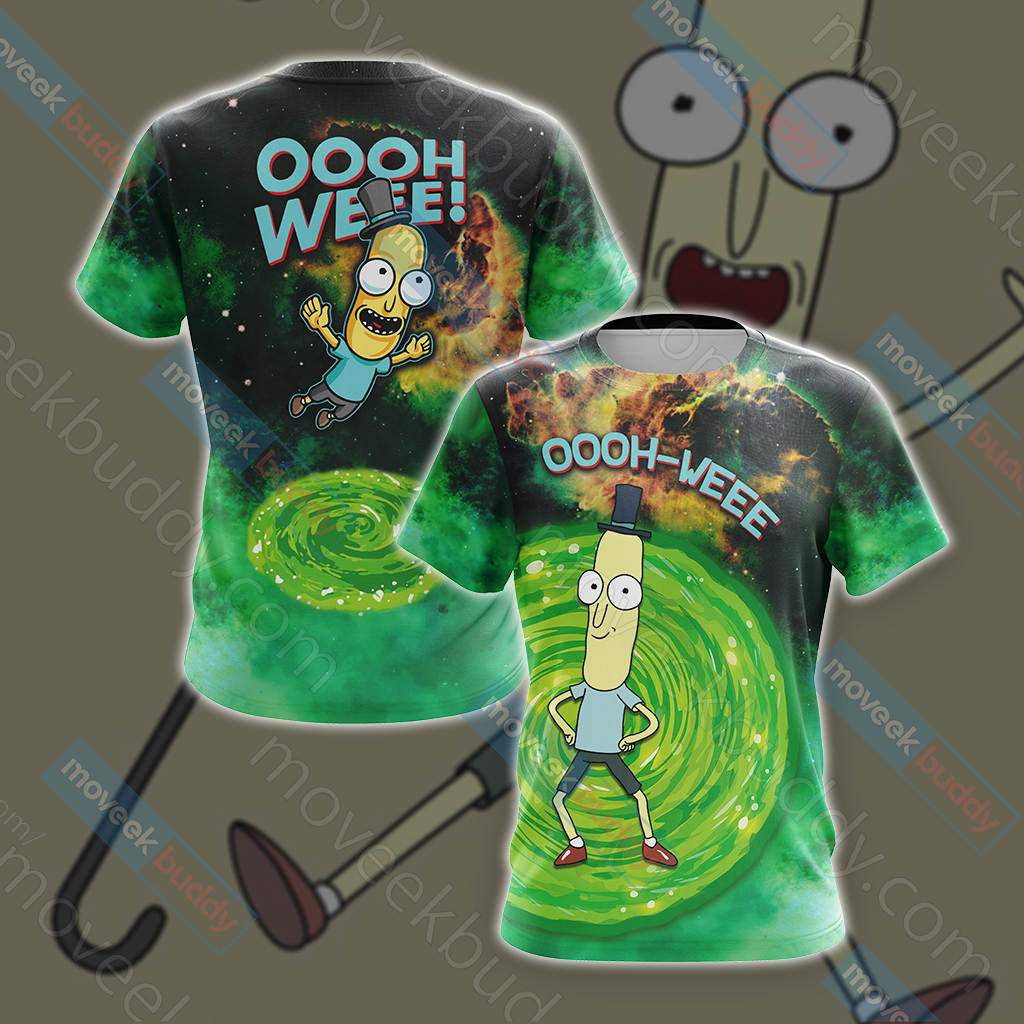 Mr.Poopybutthole Rick and Morty Unisex 3D T-shirt US/EU S (ASIAN L)  
