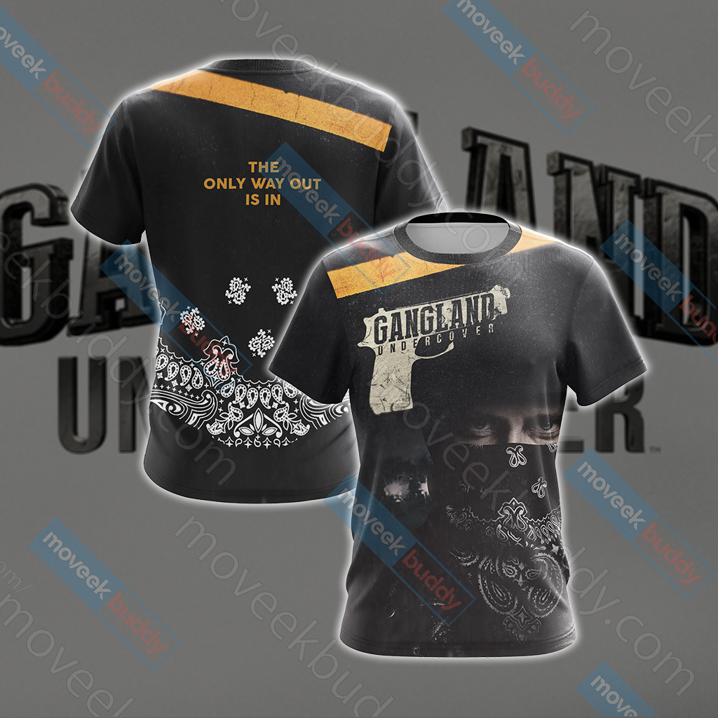 Gangland (TV series) Unisex 3D T-shirt   