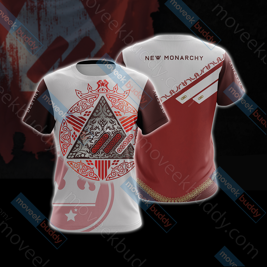 Destiny - New Monarchy New Collection Unisex 3D T-shirt T-shirt S 