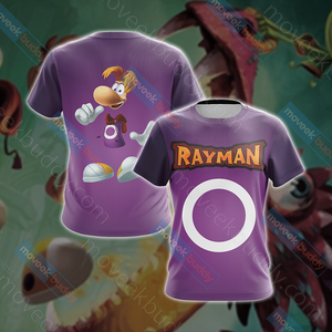 Rayman Unisex 3D T-shirt   