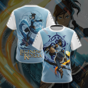 Legend Of Korra - Raava Symbol Unisex 3D T-shirt   