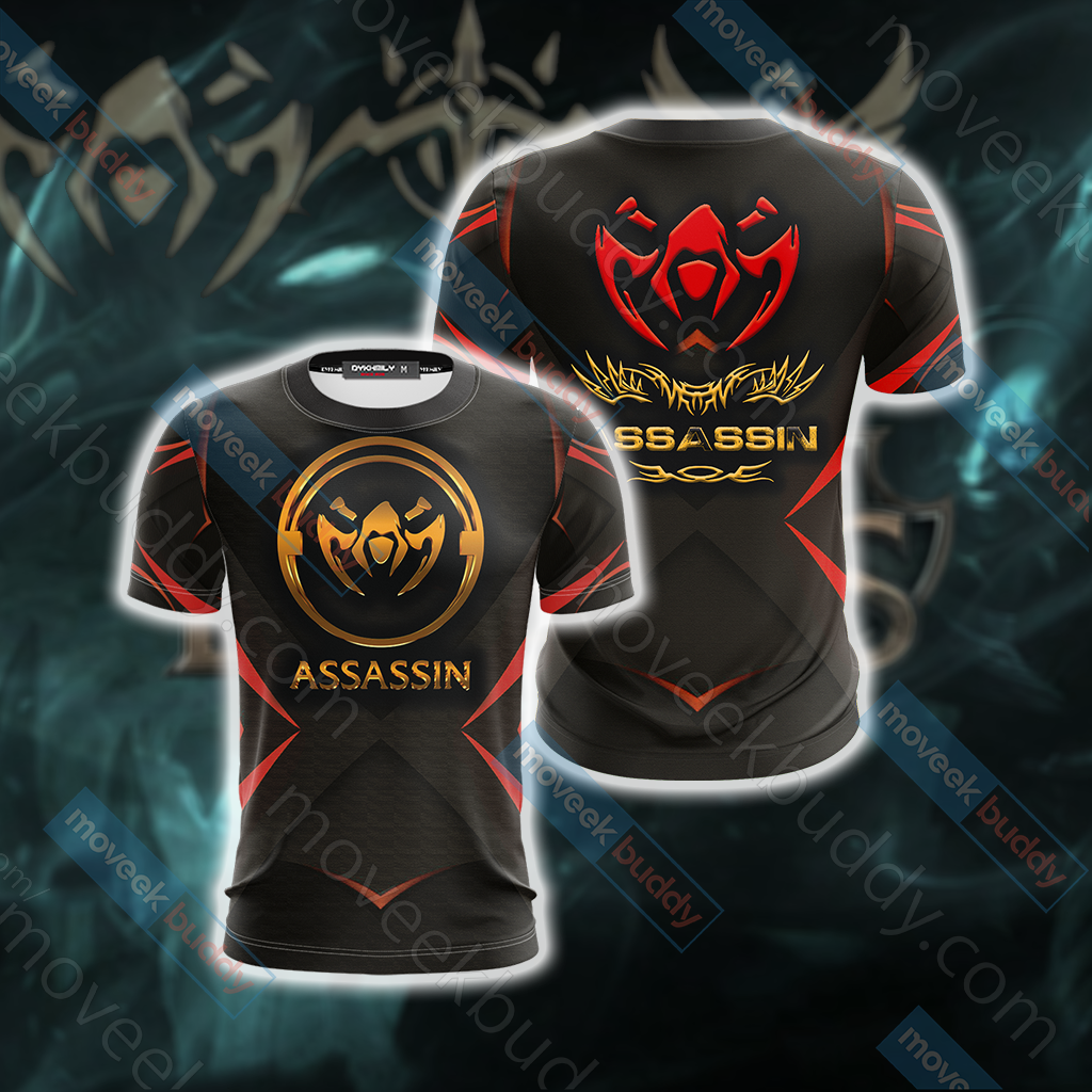 League of Legends - Asassin Unisex 3D T-shirt   