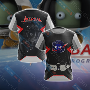 Kerbal Space Program Unisex 3D T-shirt   