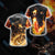 Ghost Rider Unisex 3D T-shirt   