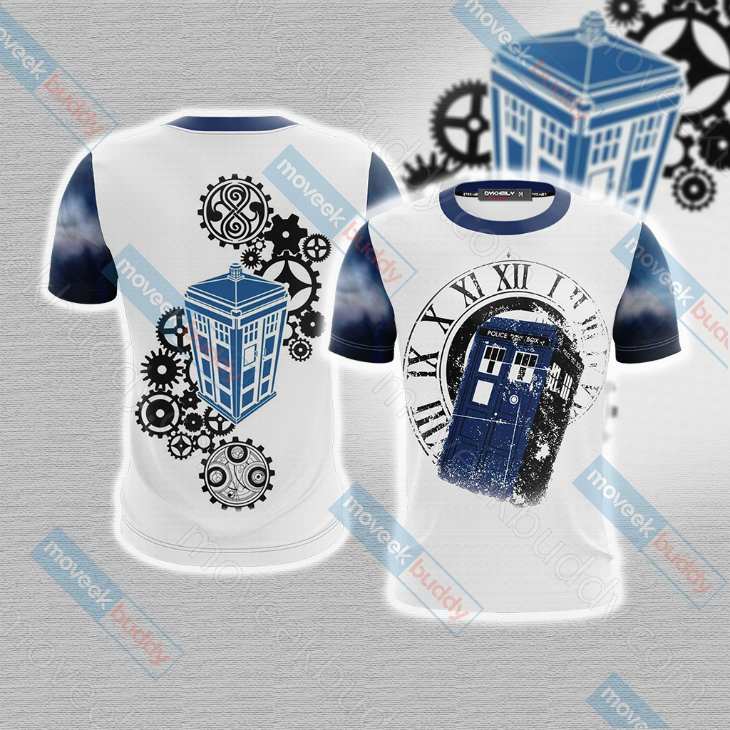 Doctor Who Tardis New Unisex 3D T-shirt S  