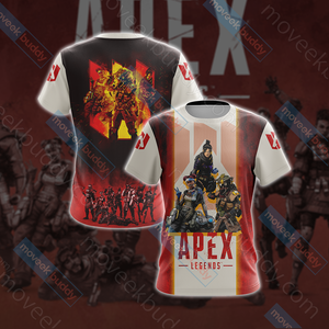 Apex Legends New Unisex 3D T-shirt US/EU S (ASIAN L)  
