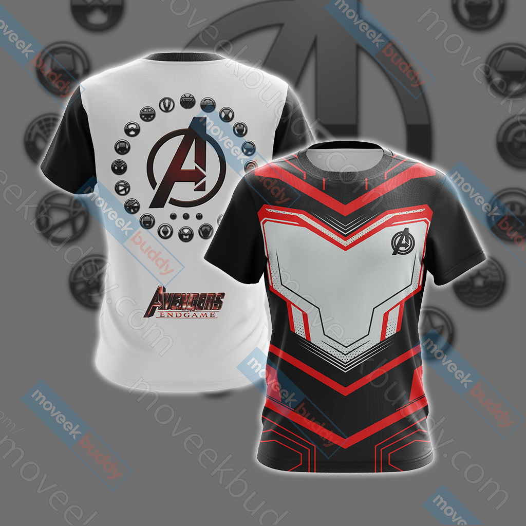 Avengers Endgame Unisex 3D T-shirt US/EU S (ASIAN L)  
