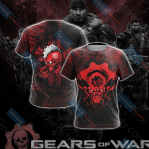 Gears of War New Look Unisex 3D T-shirt   