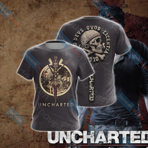 Uncharted Unisex 3D T-shirt   