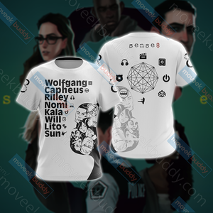 Sense8 New Style Unisex 3D T-shirt   