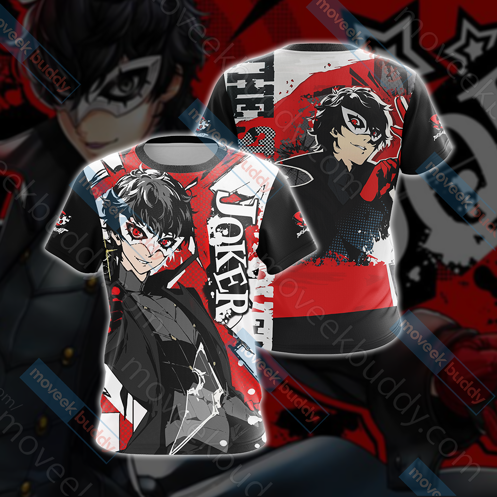 Persona 5 - Joker New Look Unisex 3D T-shirt   