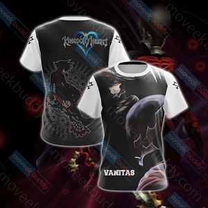 Kingdom Hearts - Vanitas Unisex 3D T-shirt   