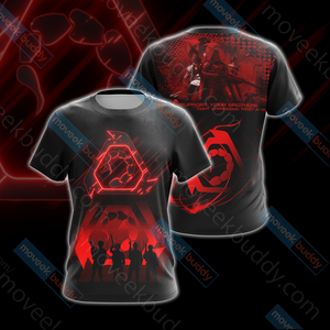 Command & Conquer - Brotherhood of Nod Unisex 3D T-shirt   
