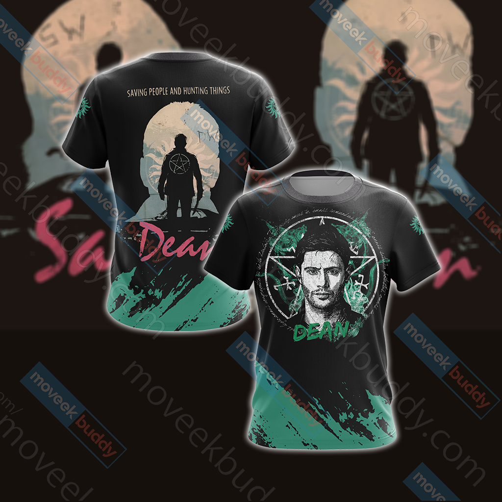 Supernatural - Dean Unisex 3D T-shirt   