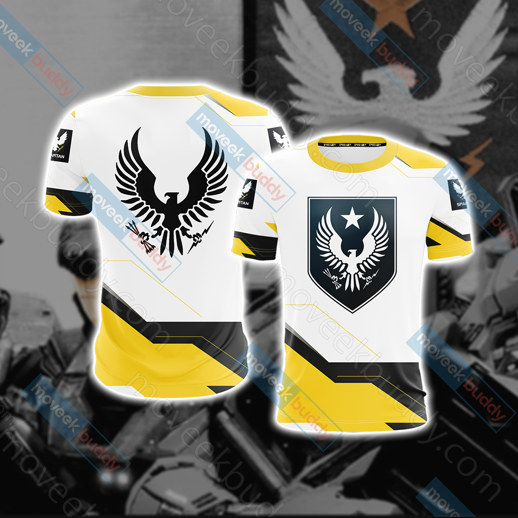 Halo - Spartans Unisex 3D T-shirt US/EU S (ASIAN L)  