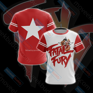 Fatal Fury Unisex 3D T-shirt   