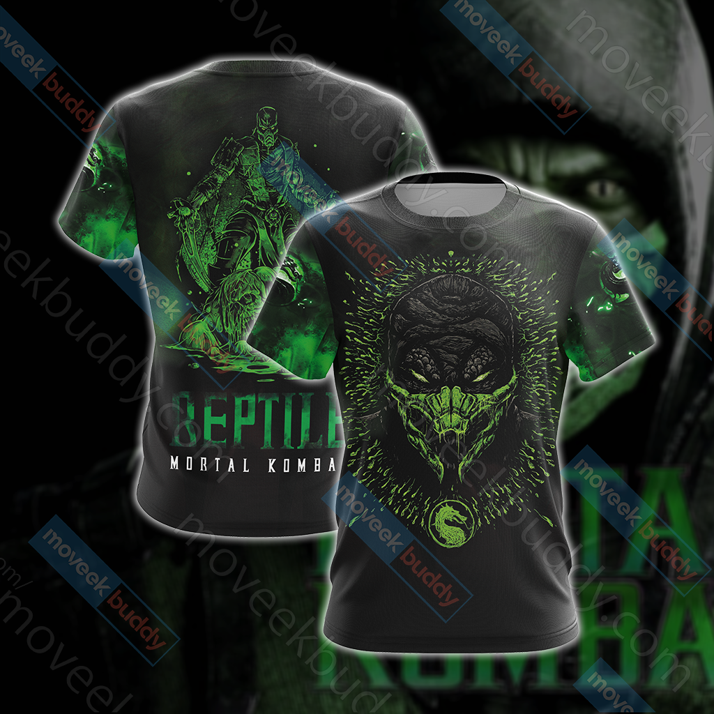 Mortal kombat - REPTILE Unisex 3D T-shirt T-shirt S 