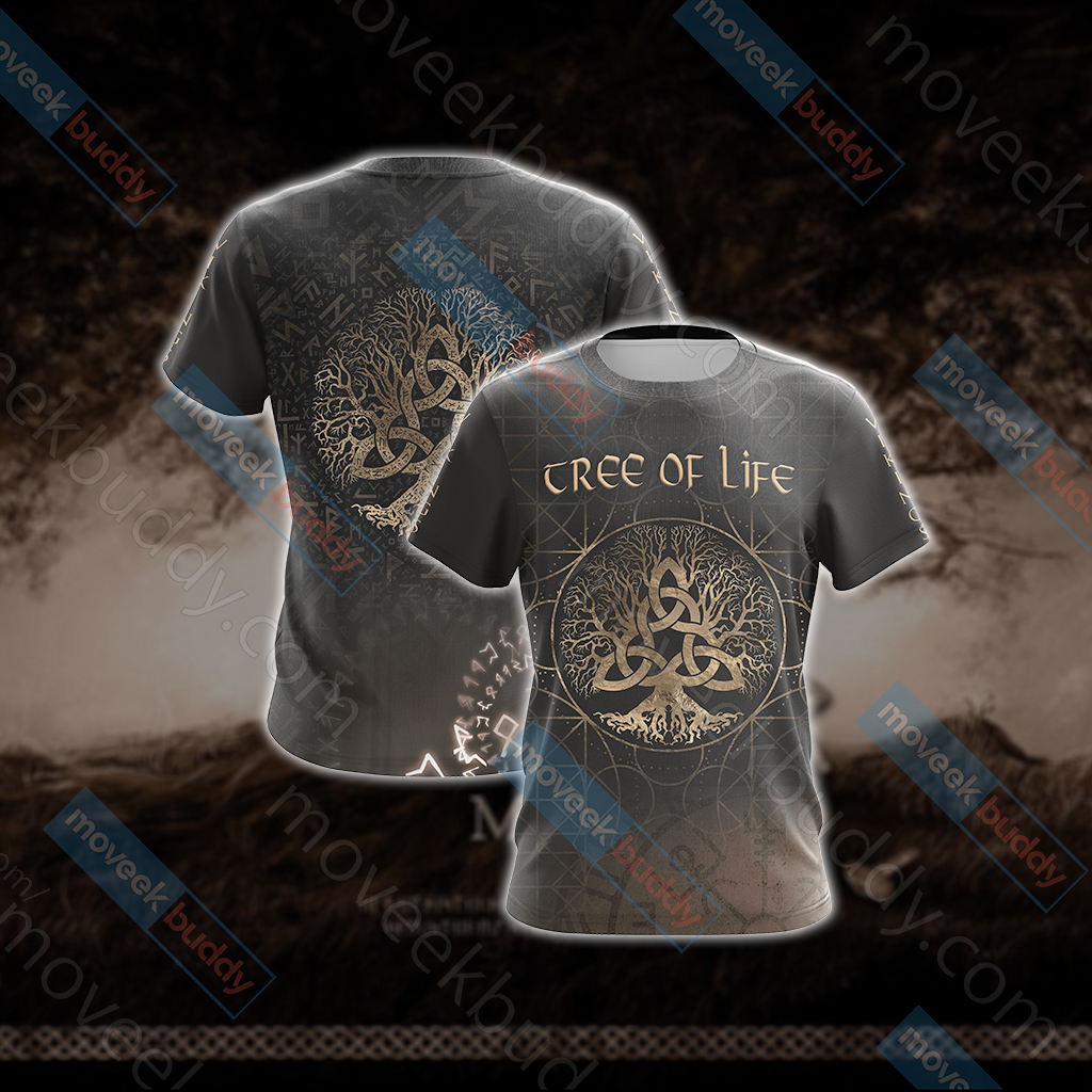 Vikings - Tree of life Unisex 3D T-shirt   