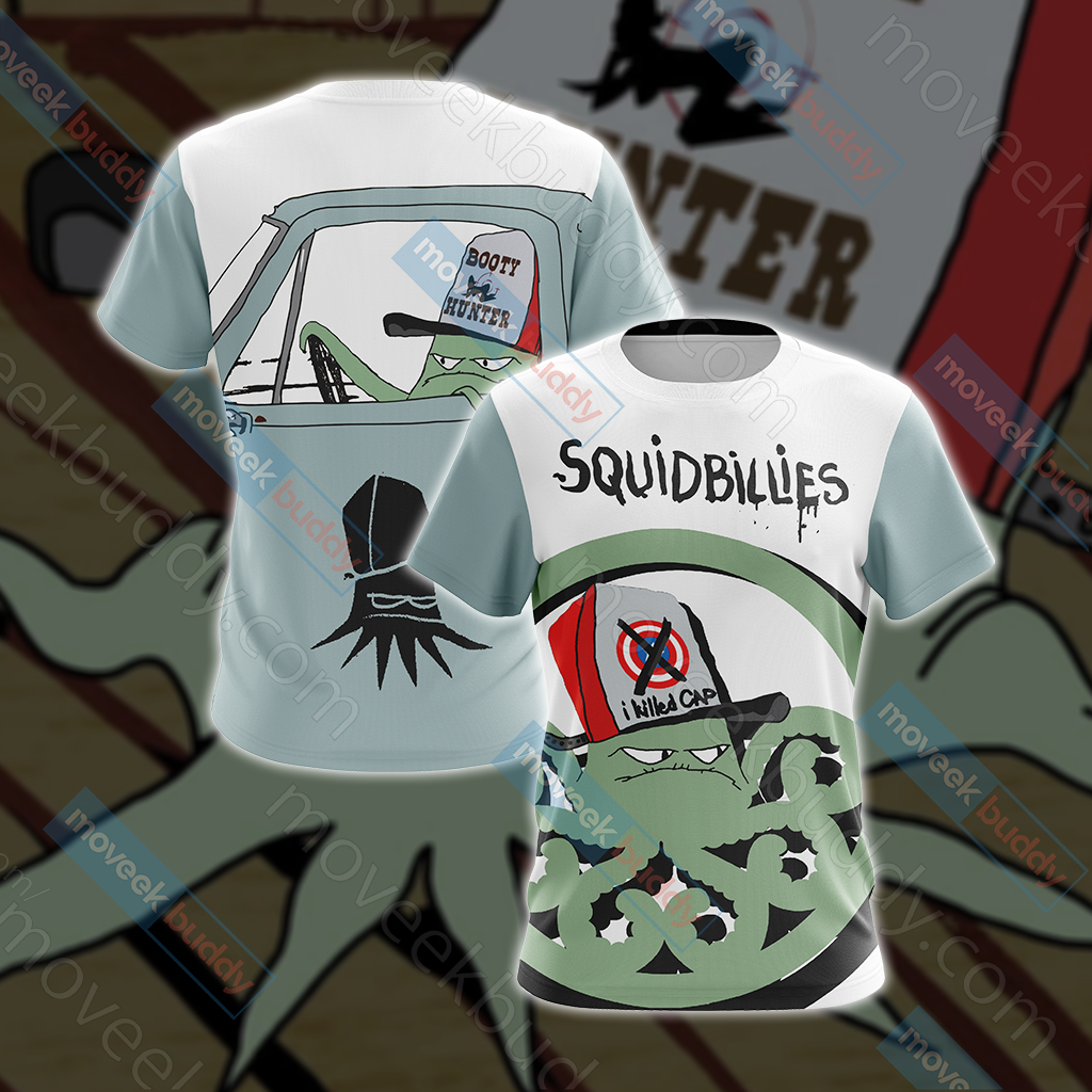 Squidbillies Unisex 3D T-shirt   