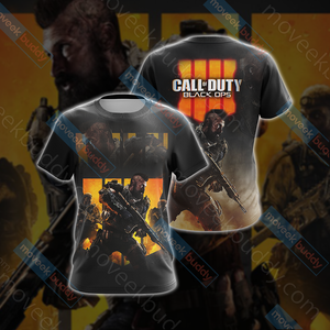 Call of Duty - Black Ops 4 New Look Unisex 3D T-shirt   