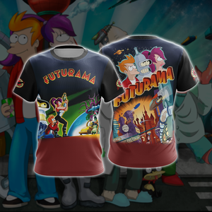 Futurama New Style Unisex 3D T-shirt   