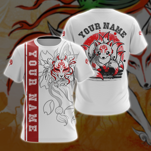 Ninetail fox Spirit - Customized New Unisex 3D T-shirt   