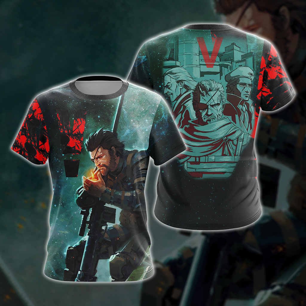 Metal Gear Solid New Collection Unisex 3D T-shirt US/EU S (ASIAN L)  
