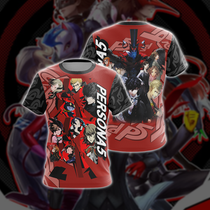 Persona 5 - Character Unisex 3D T-shirt   