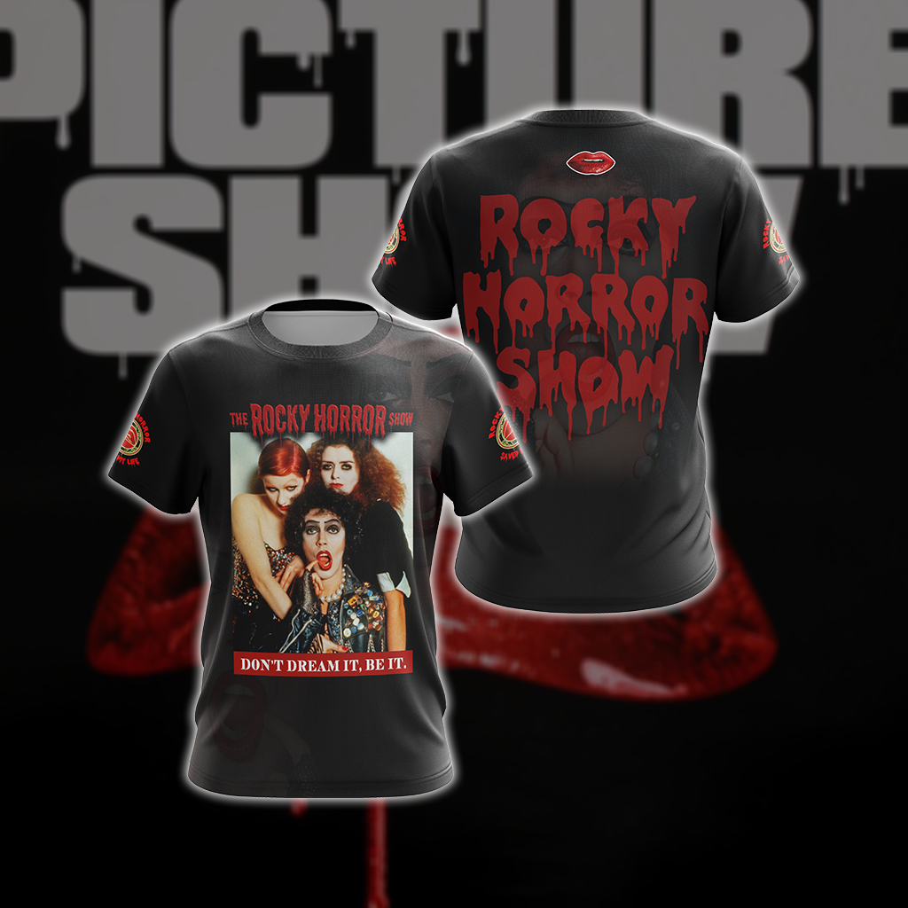 The Rocky Horror Picture Show New Unisex 3D T-shirt   