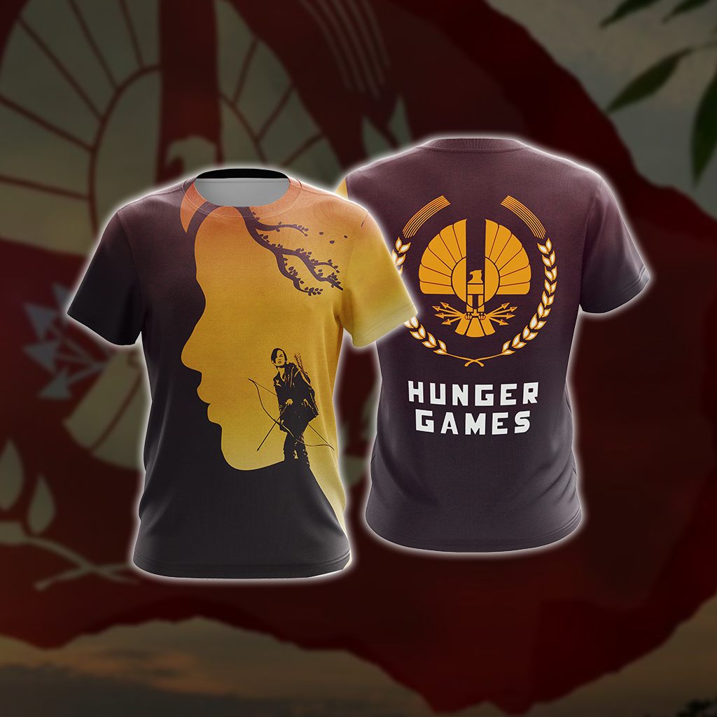 The Hunger Games New Version Unisex 3D T-shirt   