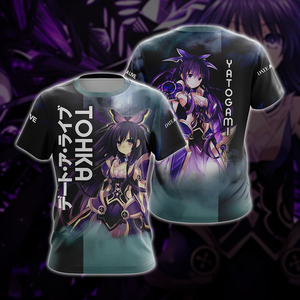 Date A Live - Tohka Yatogami  3D T-shirt   