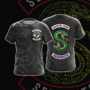 Riverdale South Side Serpents Unisex 3D T-shirt   