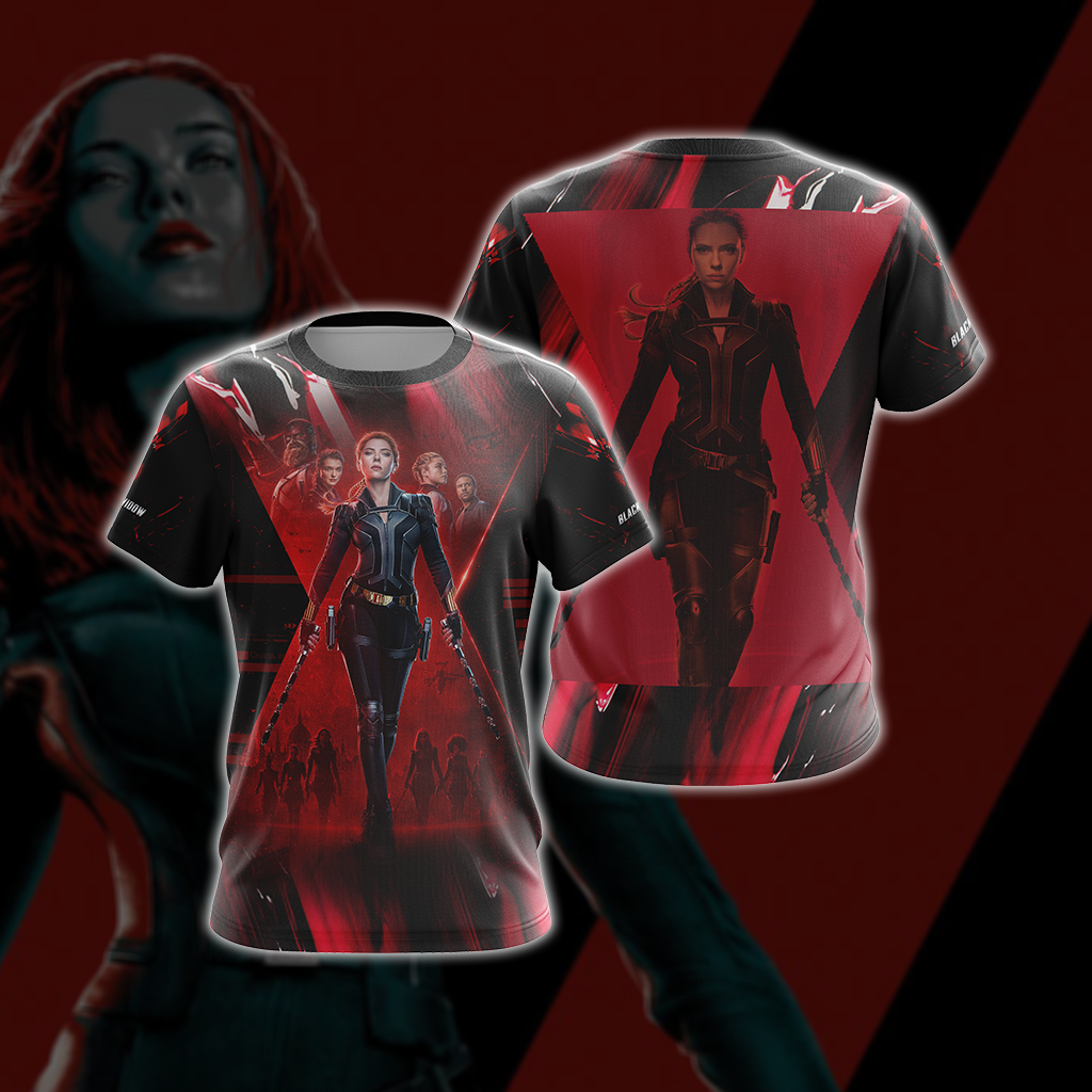 Black Widow New Style Unisex 3D T-shirt   