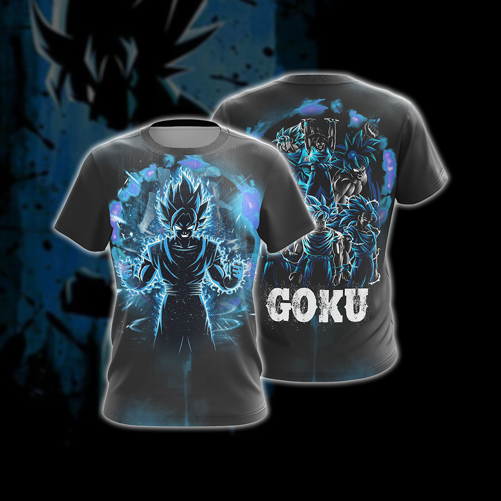 Dragon Ball - Goku New Style Unisex Zip Up Hoodie T-shirt S 