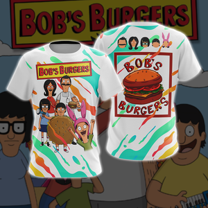 Bob's Burgers New Unisex 3D T-shirt   