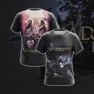 Final Fantasy XIV Shadowbringers Unisex 3D T-shirt   