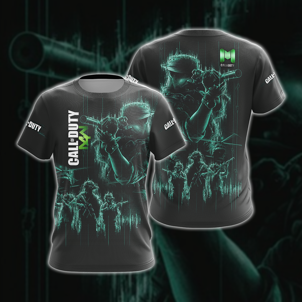 Call Of Duty New Unisex 3D T-shirt US S  