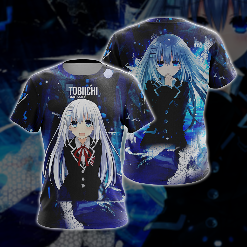 Date A Live - Tobiichi Origami New Unisex 3D T-shirt   