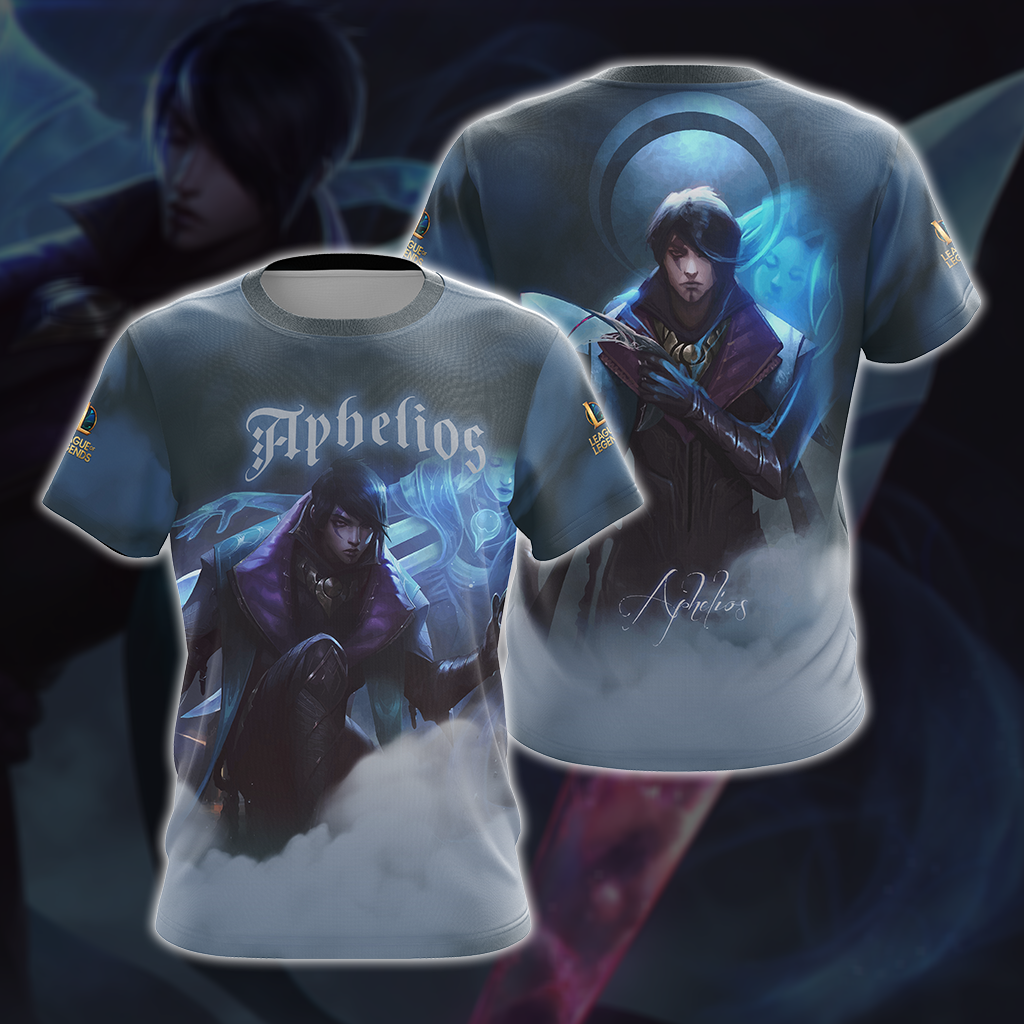 League of Legends - Aphelios Champion Unisex 3D T-shirt   