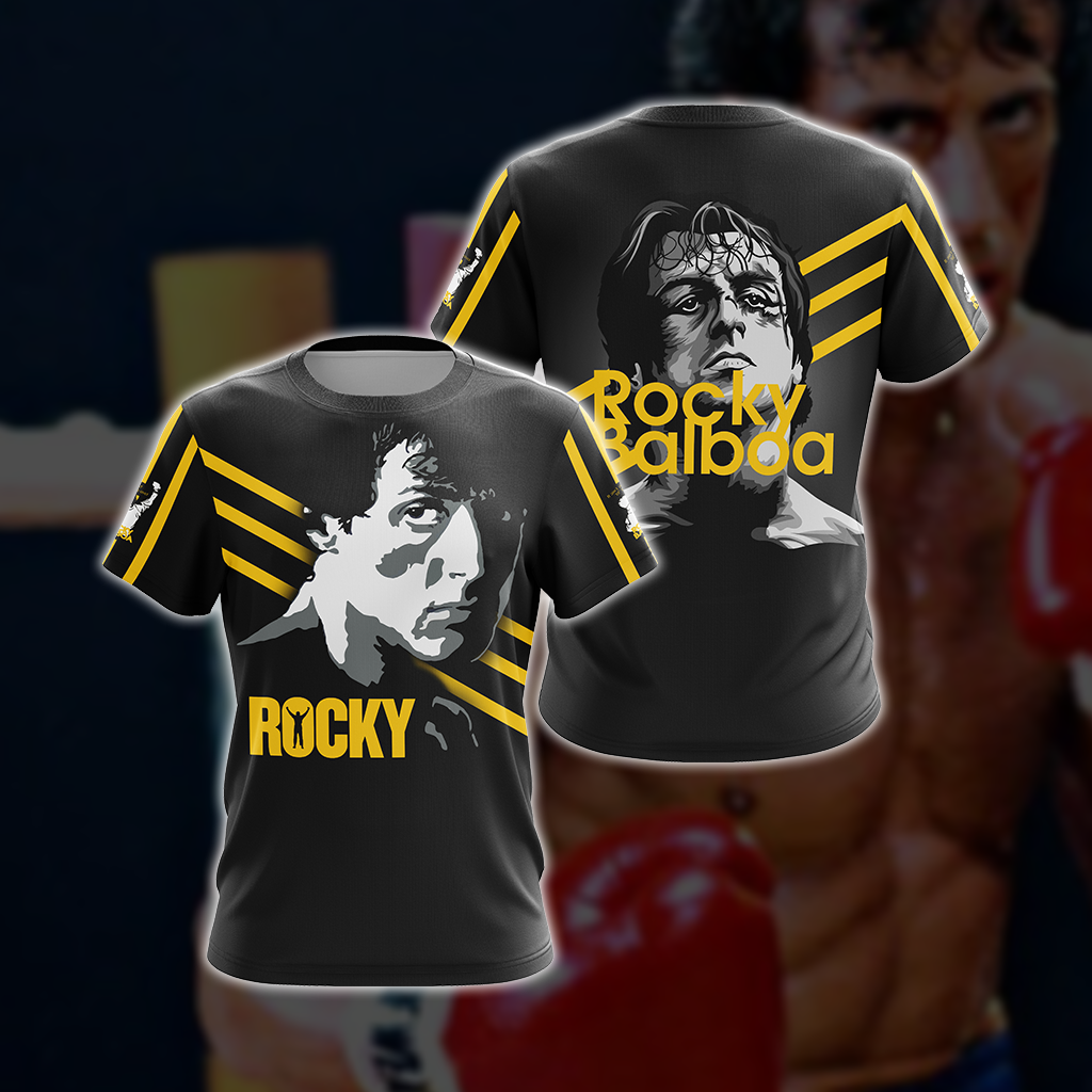 Rocky Balboa New Style Unisex 3D T-shirt   