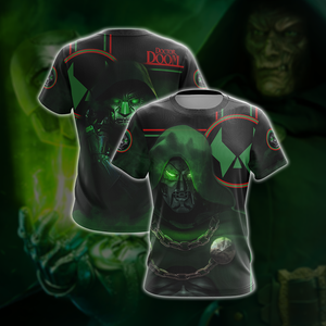 Doctor Doom Unisex 3D T-shirt T-shirt S 